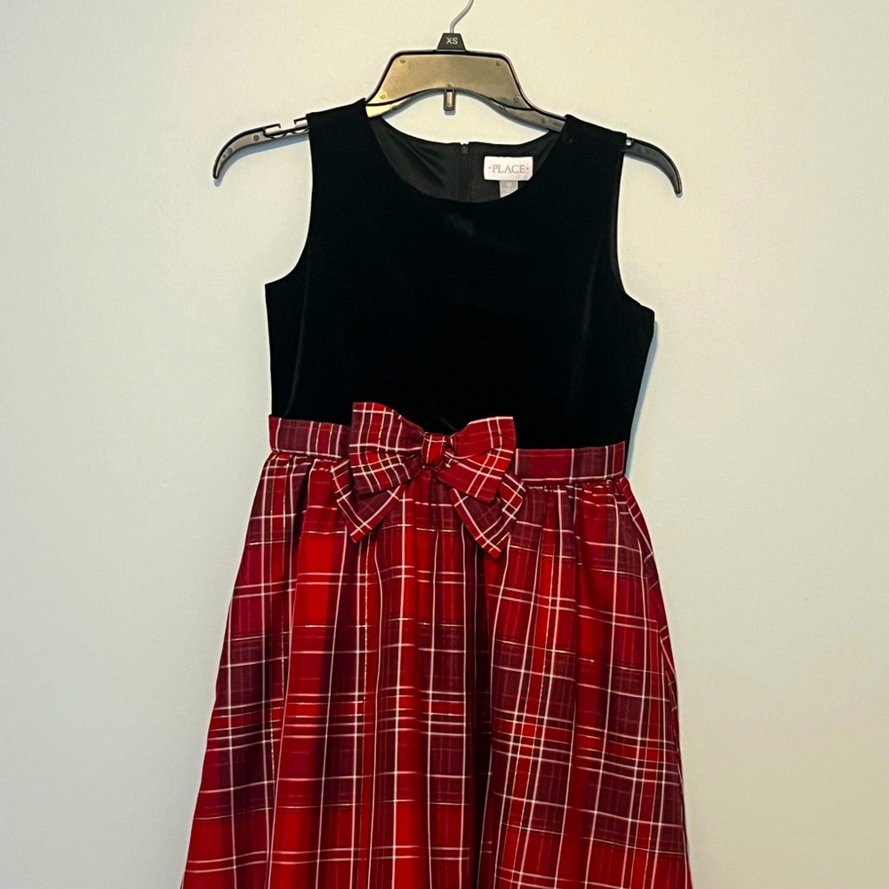 Childrens Place Sleeveless Plaid Dress